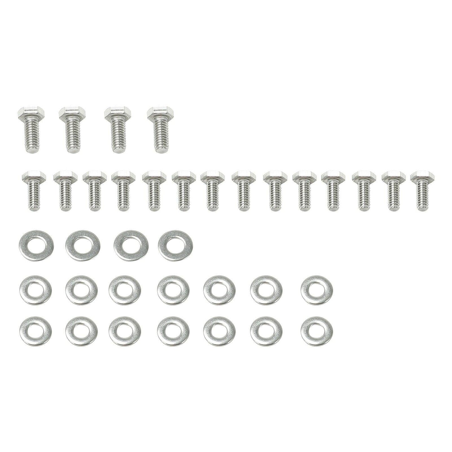 
                  
                    FOR SBC CHEVY ENGINE BOLTS KIT STAINLESS SMALL BLOCK 265 283 305 327 350 400 HEX - www.blackhorse-racing.com
                  
                