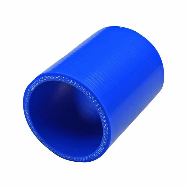 Silicone Blue Straight Hose Coupler ID 102mm 4 inch Pipe Joiner 4ply - www.blackhorse-racing.com