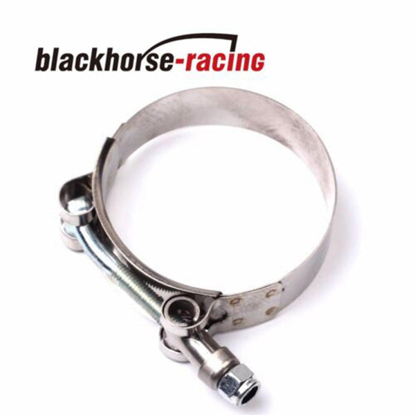 10PCS 1-3/16'' (1.5''-1.69'') 301 Stainless Steel T Bolt Clamps Clamp 38mm-43mm - www.blackhorse-racing.com