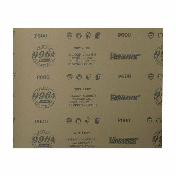Grits600 100PC 9x11 SANDING SHEETS Wet/Dry Silicon Carbide Waterproof Sandpaper - www.blackhorse-racing.com