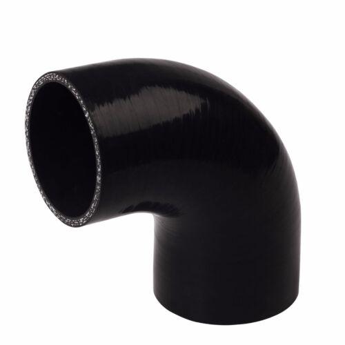 Silicone 90 degree Elbow hose ID 64mm 2.5" inch INTAKE INTERCOOLER PIPE Black - www.blackhorse-racing.com