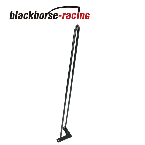 28" Coffee Table Metal Hairpin Legs Solid Iron Bar Black Set of 4 - www.blackhorse-racing.com