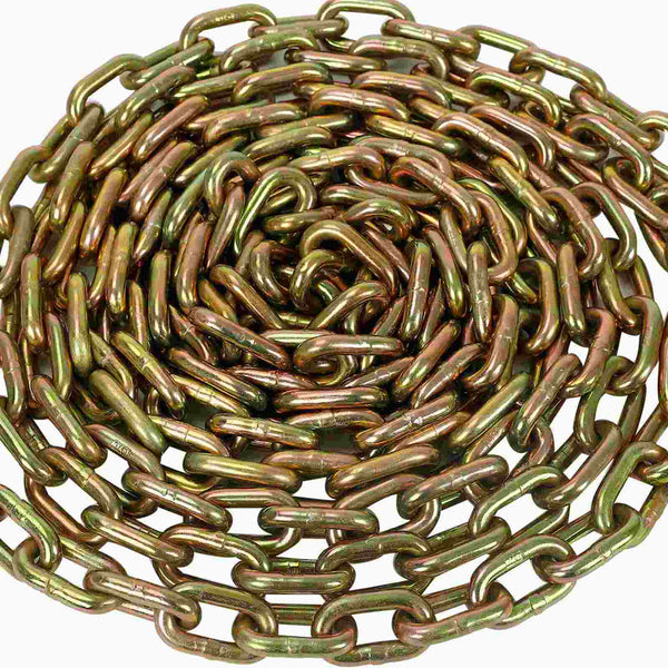 5/16" x 20' G70 Tow Chain Truck Trailer Transport Tie Down Chain F Chain Binders