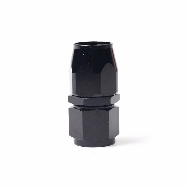 Black AN10 10-AN Straight Swivel Fuel Oil Air Gas Hose End Fitting Adaptor - www.blackhorse-racing.com