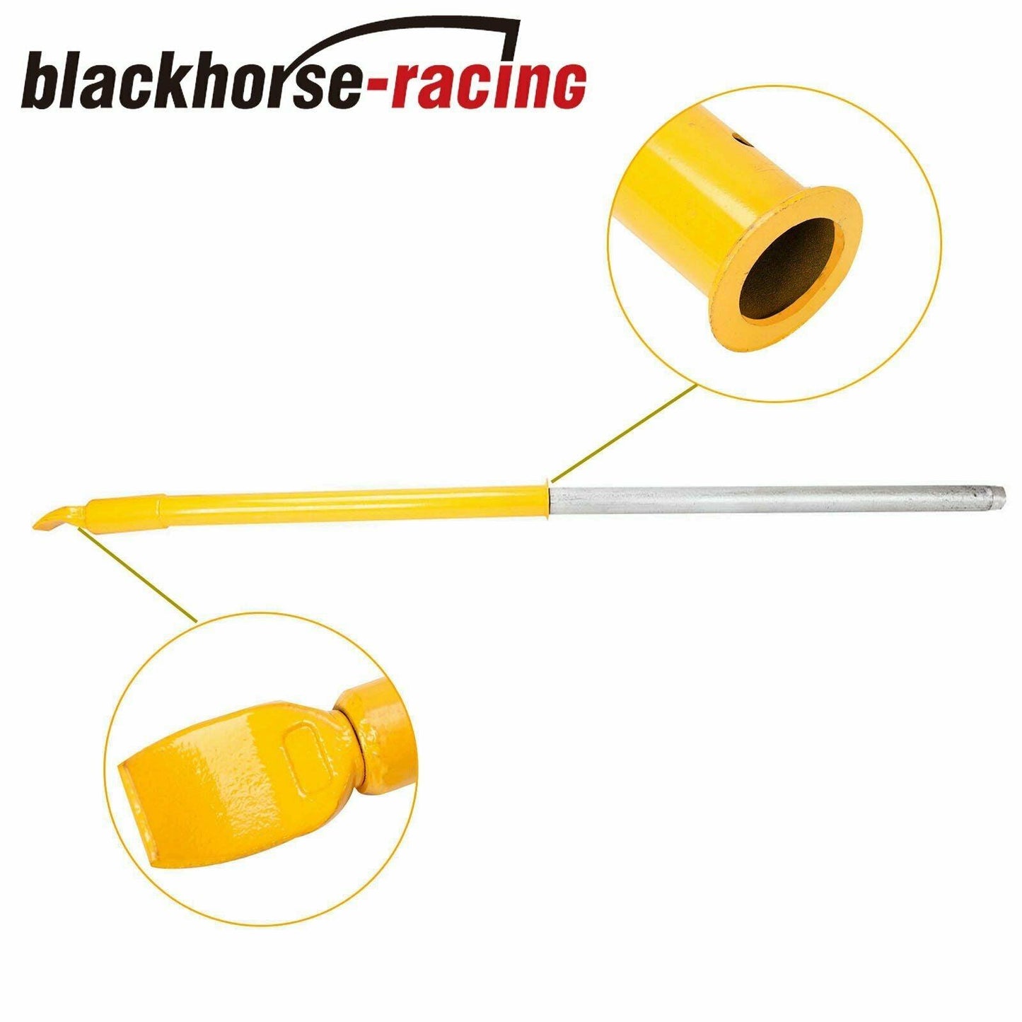 
                  
                    Yellow Steel Tire Bead Breaker Slide Hammer Heavy Duty Bar for Car Truck Trailer - www.blackhorse-racing.com
                  
                