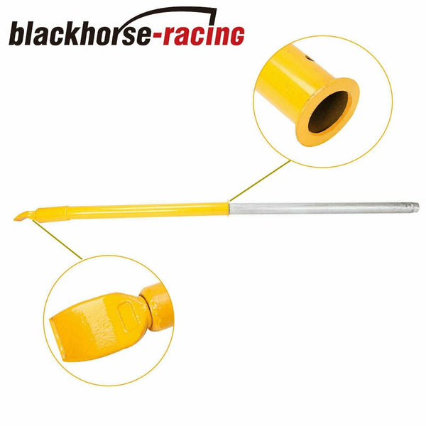 Yellow Steel Tire Bead Breaker Slide Hammer Heavy Duty Bar for Car Truck Trailer - www.blackhorse-racing.com