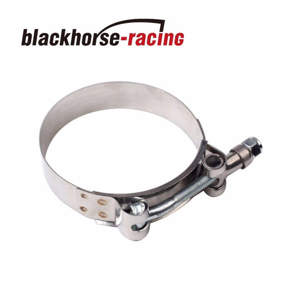 4PC For 1'' Hose (1.26"-1.46") 301 Stainless Steel T Bolt Clamps 32mm-37mm - www.blackhorse-racing.com