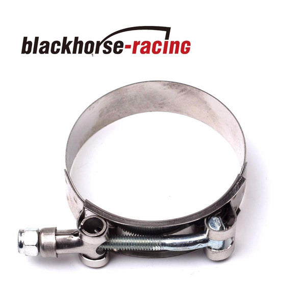 1PC 4" (4.25"-4.57") 301 Stainless Steel T Bolt Clamps Clamp 108mm-116mm - www.blackhorse-racing.com