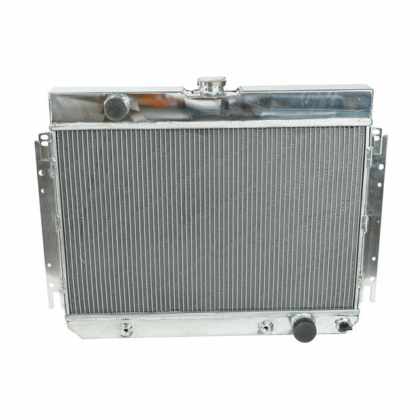 Fit 1963-1968 Chevy Impala L6 V8 /1964-1967 EI Camino Aluminum Radiator 3 Row - www.blackhorse-racing.com