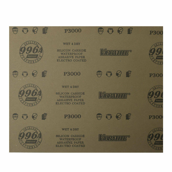 Grits3000 x100 9x11 SANDING SHEETS Wet/Dry Silicon Carbide Waterproof Sandpaper - www.blackhorse-racing.com