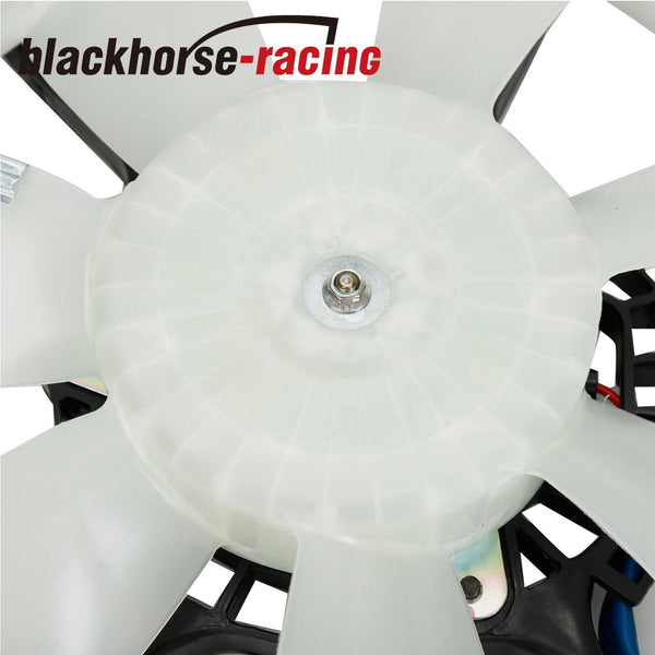 Fit 2012-15 Honda Civic 2013-17 Acura Pair A/C AC Condenser Radiator Cooling Fan - www.blackhorse-racing.com