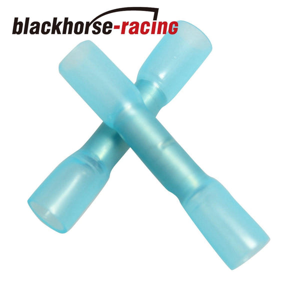 500X BU 14-16 Waterproof Heat Shrink Sleeves Connectors Electrical Wire Terminal - www.blackhorse-racing.com