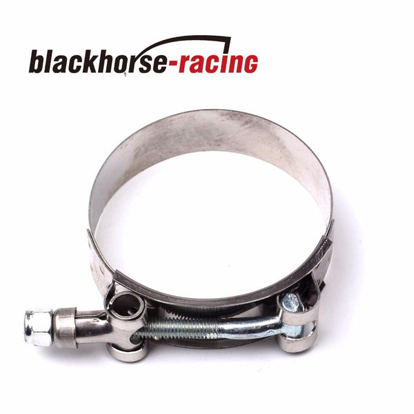 1PC 3-1/8" (3.39"-3.7") 301 Stainless Steel T Bolt Clamps Clamp 86mm-94mm - www.blackhorse-racing.com