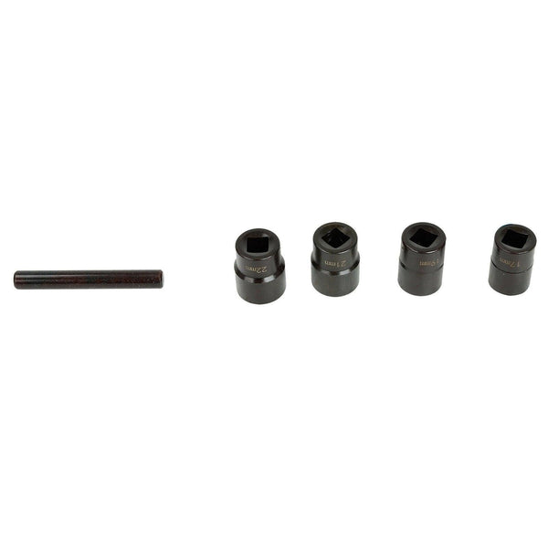 1/2" Drive Deep Extractor Set Damaged Broken Nut Twist Socket 17 19 21 22mm