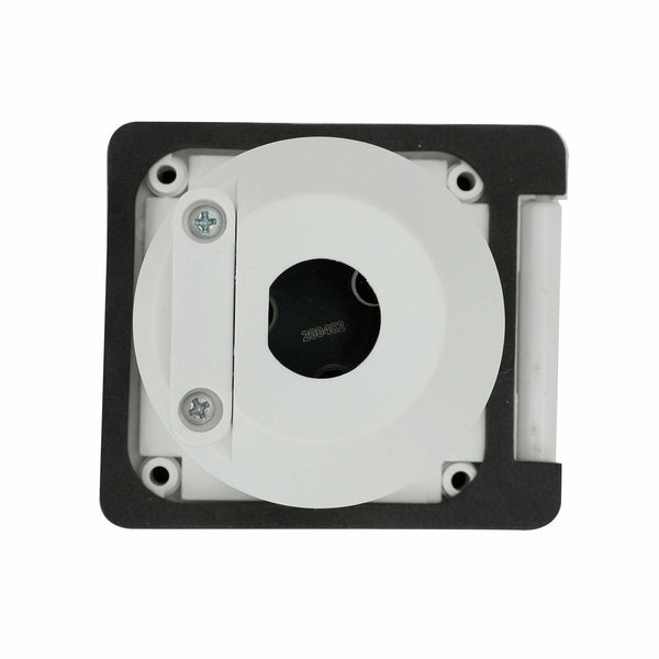 30Amp 125V 3-Wire Inlet RV Power Cord Twist Lock Plug Grounding Shore Boat White - www.blackhorse-racing.com