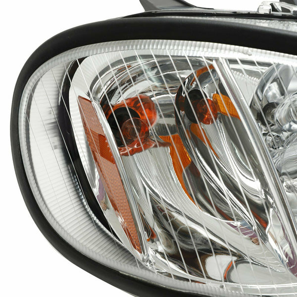 Headlights Headlamps Left & Right Pair Set For 02-18 Freightliner M-2 M2 - www.blackhorse-racing.com