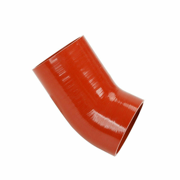 3.5" Air Intake Silicone Hose For Upgraded 94-97 Powerstroke 7.3L TP38 Turbo Red - www.blackhorse-racing.com