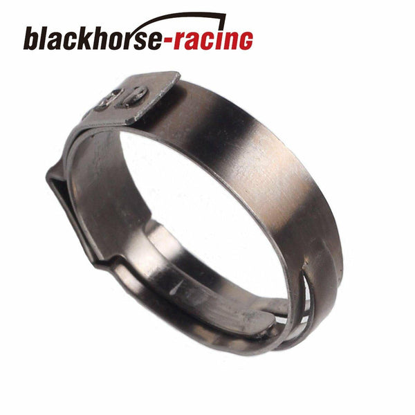 50X 3/4‘’ PEX Clamp Cinch Rings Crimp Pinch Fittings 304 Stainless Steel - www.blackhorse-racing.com