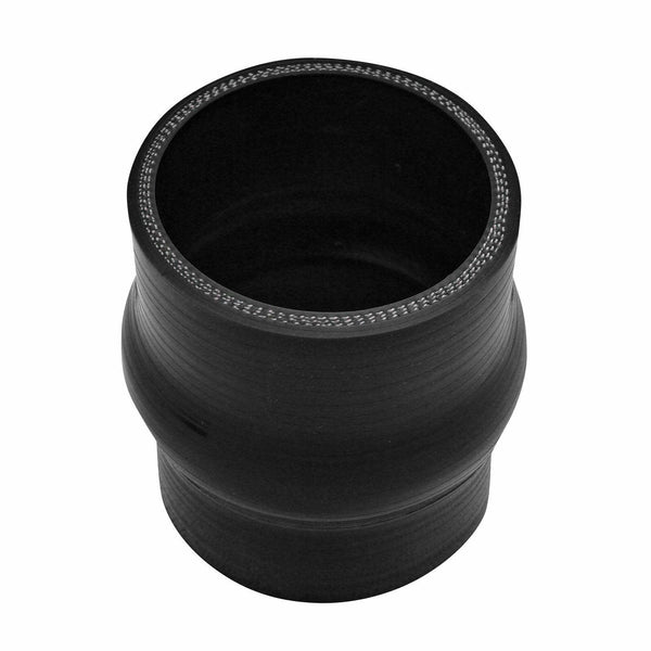 2.25" HUMP SILICONE HOSE COUPLER TURBO CHARGER INTERCOOLER 57MM BLACK - www.blackhorse-racing.com