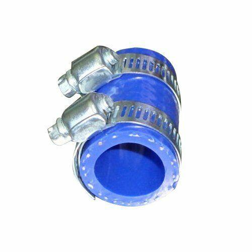 FOR YAMAHA BLASTER HIGH TEMP SILICONE EXHAUST CLAMP YFS 200 1"ID BLUE - www.blackhorse-racing.com