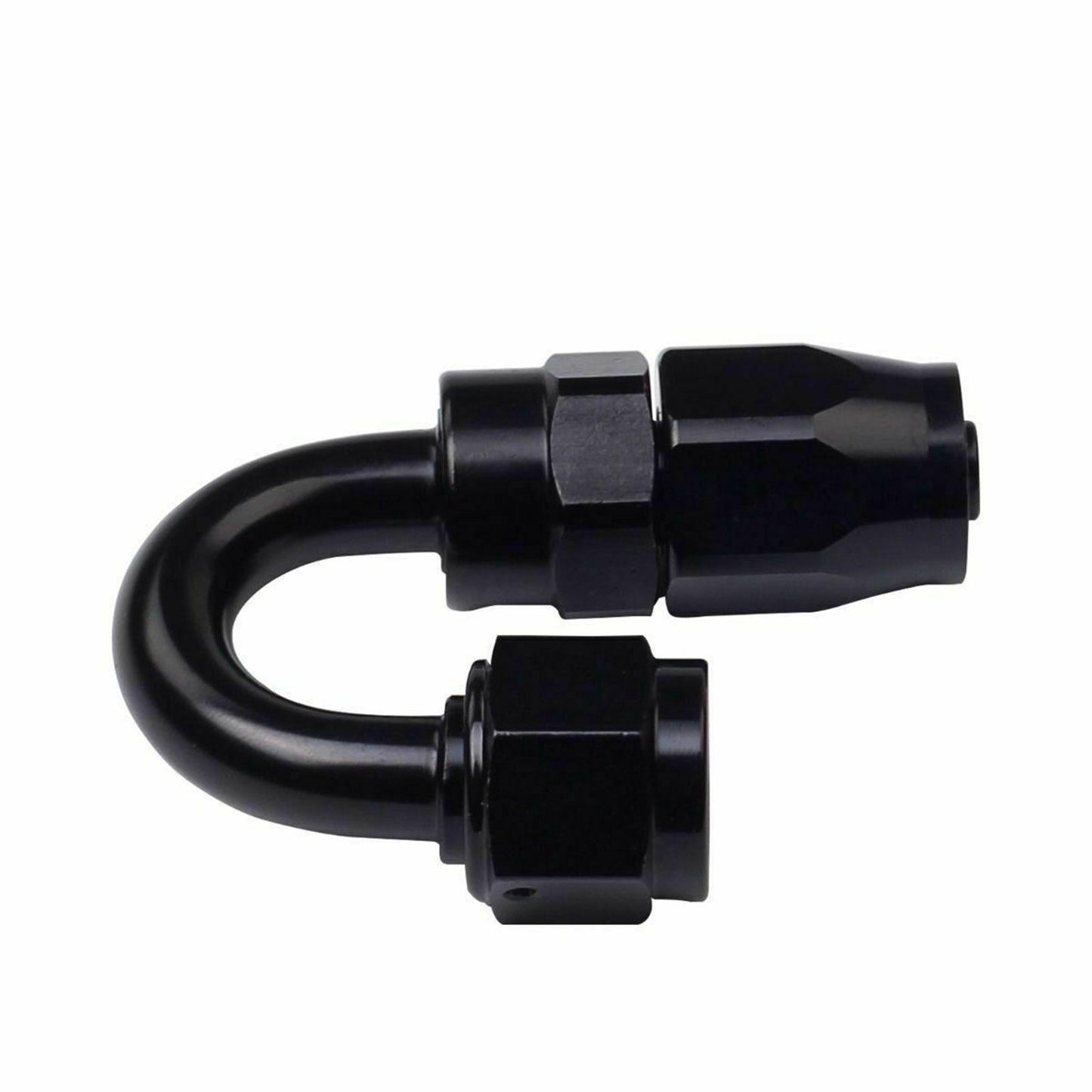 
                  
                    2PC Black AN 6  180 Degree Aluminum Swivel Oil Fuel Line Hose End Fitting 6-AN - www.blackhorse-racing.com
                  
                