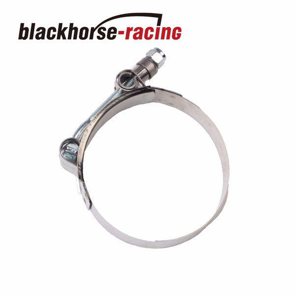 100X 301 Stainless Steel T Bolt Clamps Clamp ID 2.75" Inch 70mm Intercooler Hose - www.blackhorse-racing.com