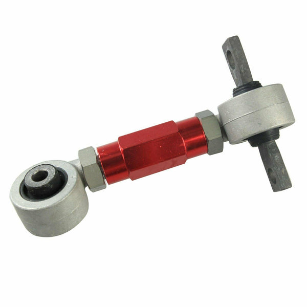 Adjustable Powder-Coated Steel Rear Camber Red Kit For CIVIC/INTEGRA/DEL SOL/CRX - www.blackhorse-racing.com