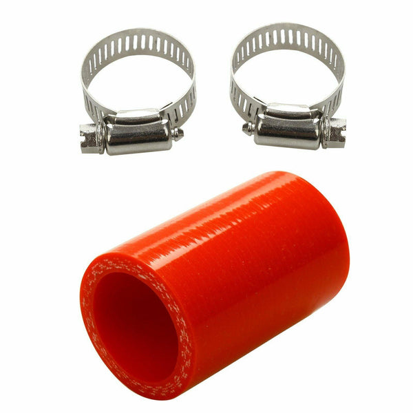 for YAMAHA BLASTER HIGH TEMP SILICONE EXHAUST CLAMP YFS 200 1" ID RED - www.blackhorse-racing.com