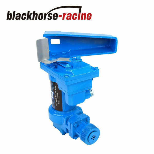 Gasoline Fuel Transfer Pump with Nozzle Kit 12V DC 20GPM For Gas Diesel Kerosene - www.blackhorse-racing.com