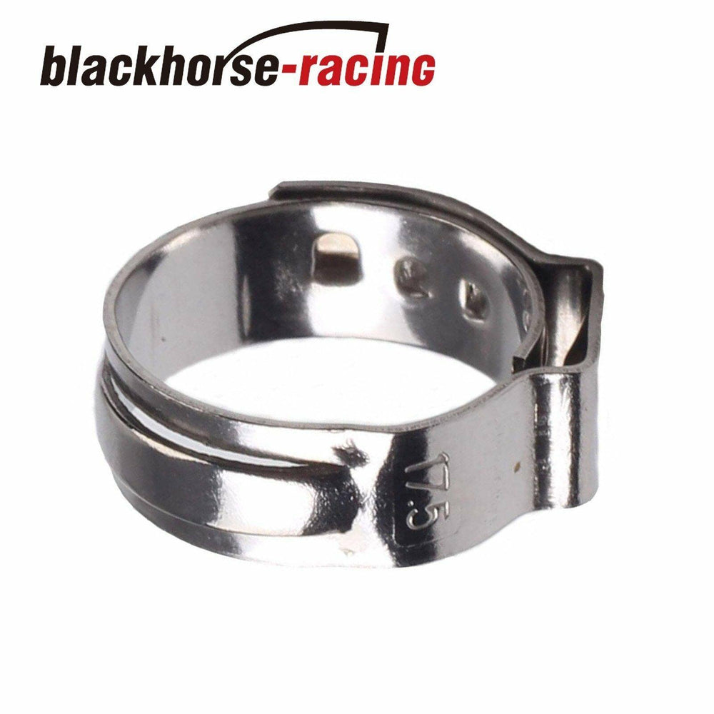 
                  
                    50X 1/2‘’ PEX Clamp Cinch Rings Crimp Pinch Fittings 304 Stainless Steel - www.blackhorse-racing.com
                  
                