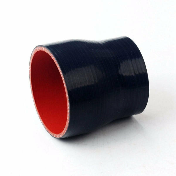 2 - 2.5" INCH STRAIGHT TURBO/INTAKE/INTERCOOLER PIPE SILICONE REDUCER HOSE BKRD - www.blackhorse-racing.com