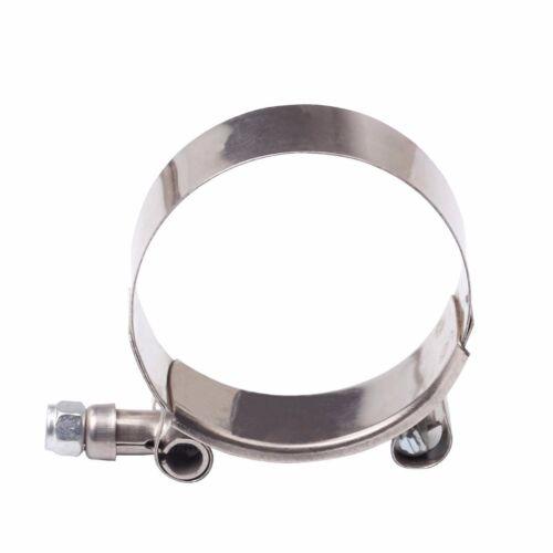1PC 4-1/2"(4.76"-5.08") 301 Stainless Steel T Bolt Clamps Clamp 121mm-129mm - www.blackhorse-racing.com
