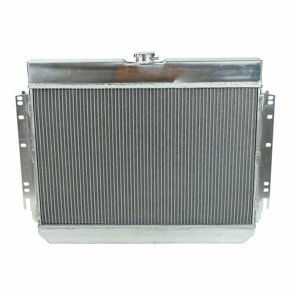 Fit 1963-1968 Chevy Impala L6 V8 /1964-1967 EI Camino Aluminum Radiator 3 Row - www.blackhorse-racing.com