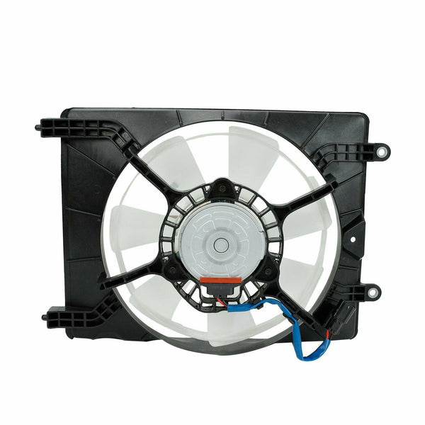 Fit 2012-15 Honda Civic 2013-17 Acura Pair A/C AC Condenser Radiator Cooling Fan - www.blackhorse-racing.com