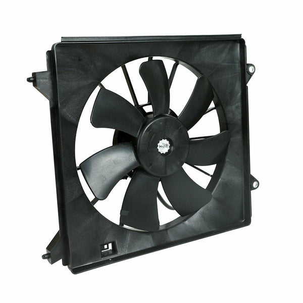 (2) Radiator Cooling Fan For 13-17 Honda Accord w/ Blade Motor &Shroud HO3113134 - www.blackhorse-racing.com