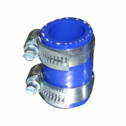 FOR YAMAHA BLASTER HIGH TEMP SILICONE EXHAUST CLAMP YFS 200 1"ID BLUE - www.blackhorse-racing.com