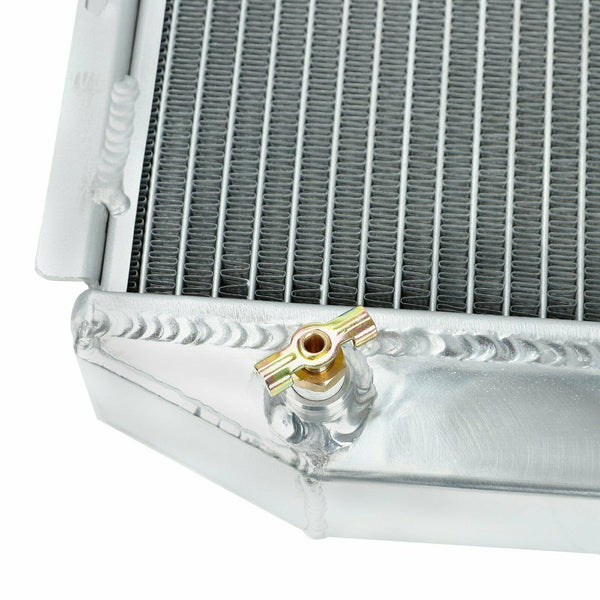 3 Row Aluminum Cooling Radiator Fit 1960-1966 Ford Mustang Falcon Comet V8 MT - www.blackhorse-racing.com