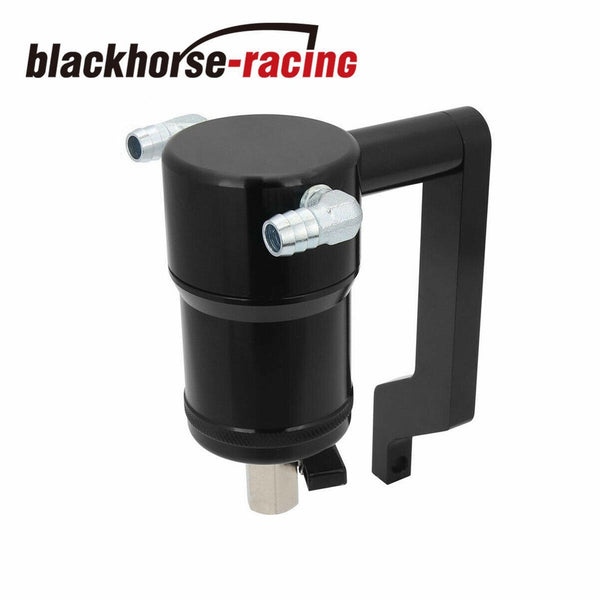 Oil Catch Can Tank w/ Z Bracket For 09-19 Dodge Challenger RAM 1500 5.7L 6.4L - www.blackhorse-racing.com