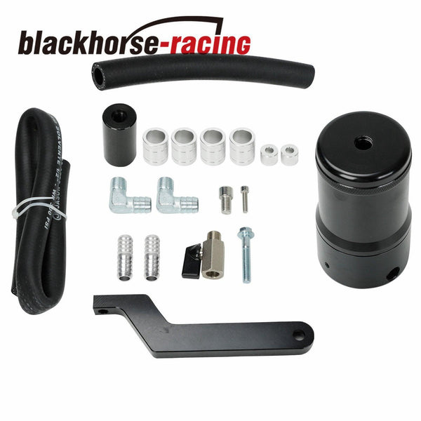 Oil Catch Can Tank w/ Z Bracket For 09-19 Dodge Challenger RAM 1500 5.7L 6.4L - www.blackhorse-racing.com