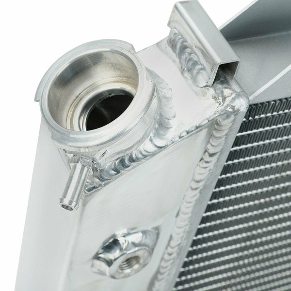 Fit 79-93 Ford Mustang V8 V6 LX GT Cobra 3-Row Full Aluminum Racing Radiator - www.blackhorse-racing.com