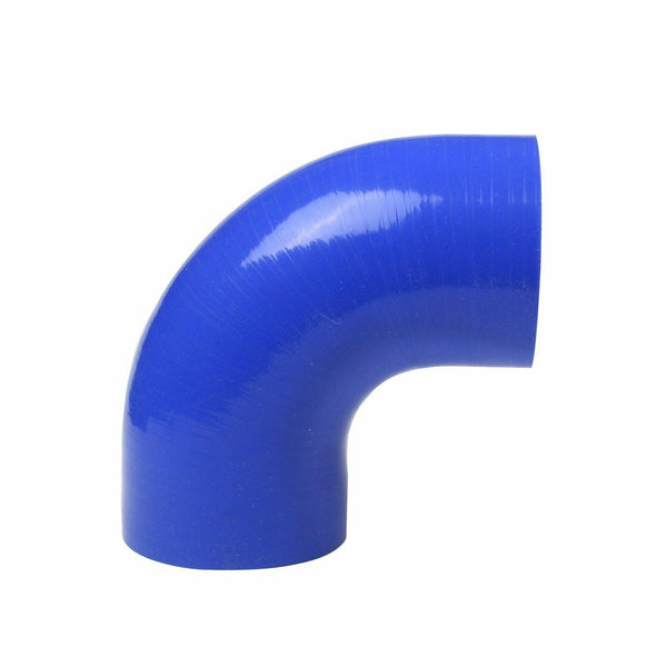 1.5" To 1 1/2" 90 Degree Elbow Silicone Joiner Hose 38mm Turbo Coupler Pipe Blue - www.blackhorse-racing.com
