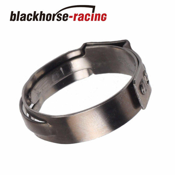 50X 3/4‘’ PEX Clamp Cinch Rings Crimp Pinch Fittings 304 Stainless Steel - www.blackhorse-racing.com