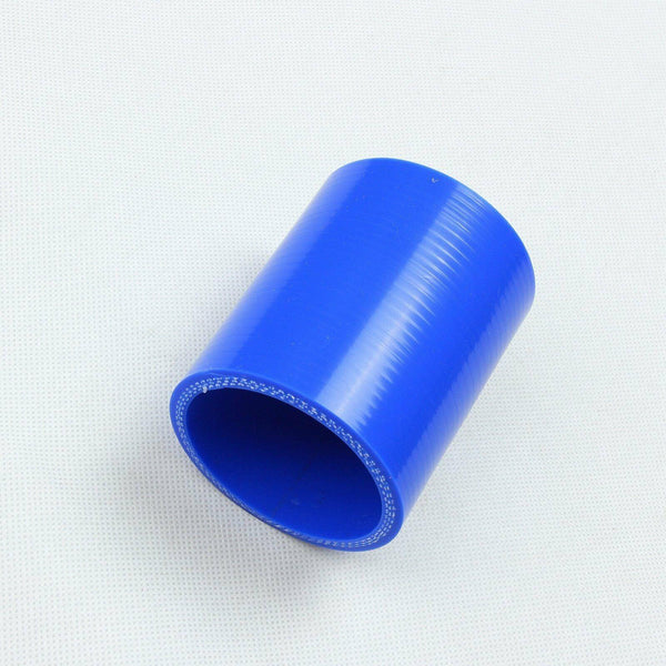 2.25" to 2.25" Straight Silicone Hose 57mm Intercooler Coupler Tube Pipe Blue - www.blackhorse-racing.com