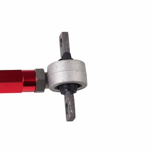Adjustable Powder-Coated Steel Rear Camber Red Kit For CIVIC/INTEGRA/DEL SOL/CRX - www.blackhorse-racing.com