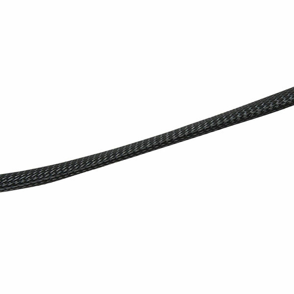 100 FT 1/2" Expandable Wire Cable Sleeving Sheathing Braided Loom Tubing Black - www.blackhorse-racing.com
