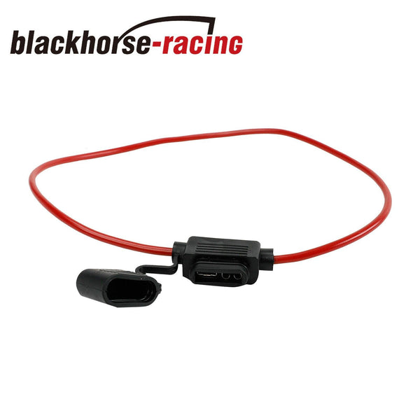 3/8" NPT Dual Electric Cooling Fan Wiring Install Switch165/185 Thermostat Relay - www.blackhorse-racing.com