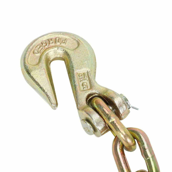 5/16" x 20' G70 Tow Chain Truck Trailer Transport Tie Down Chain F Chain Binders