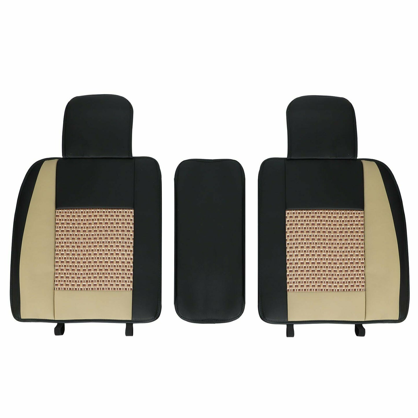 
                  
                    5 Seats Cushion w/ Pillows Car Seat Cover Front + Rear PU Leather + Cooling Mesh - www.blackhorse-racing.com
                  
                