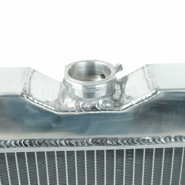 3 Row Aluminum Cooling Radiator Fit 1960-1966 Ford Mustang Falcon Comet V8 MT - www.blackhorse-racing.com