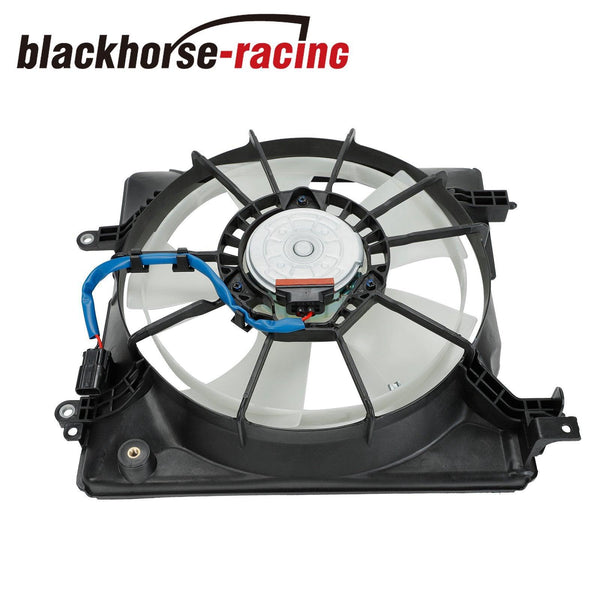 Fit 2012-15 Honda Civic 2013-17 Acura Pair A/C AC Condenser Radiator Cooling Fan - www.blackhorse-racing.com